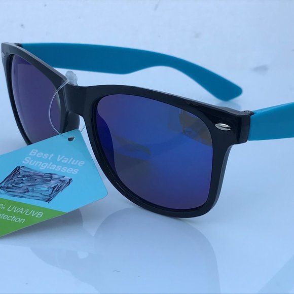 FWG Women Sunglasses Swak NS0917 Black/Blue Frame - Picture 3 of 8